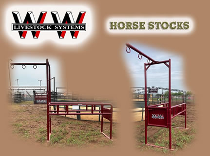 W-W Cattle Tie Out & Arena Panels - Houston & PB Style